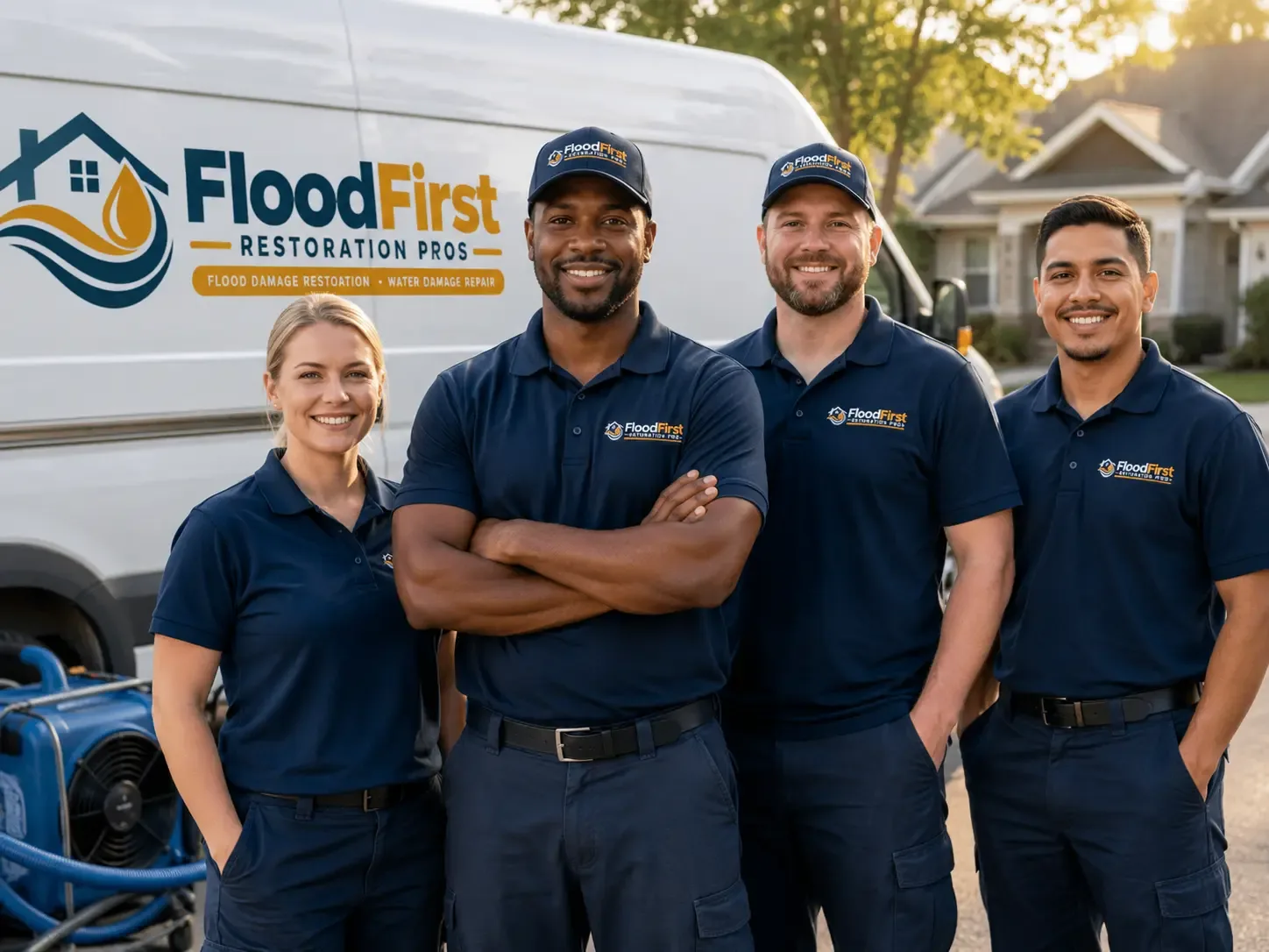 Flood Damage Restoration company in Claremont, IL