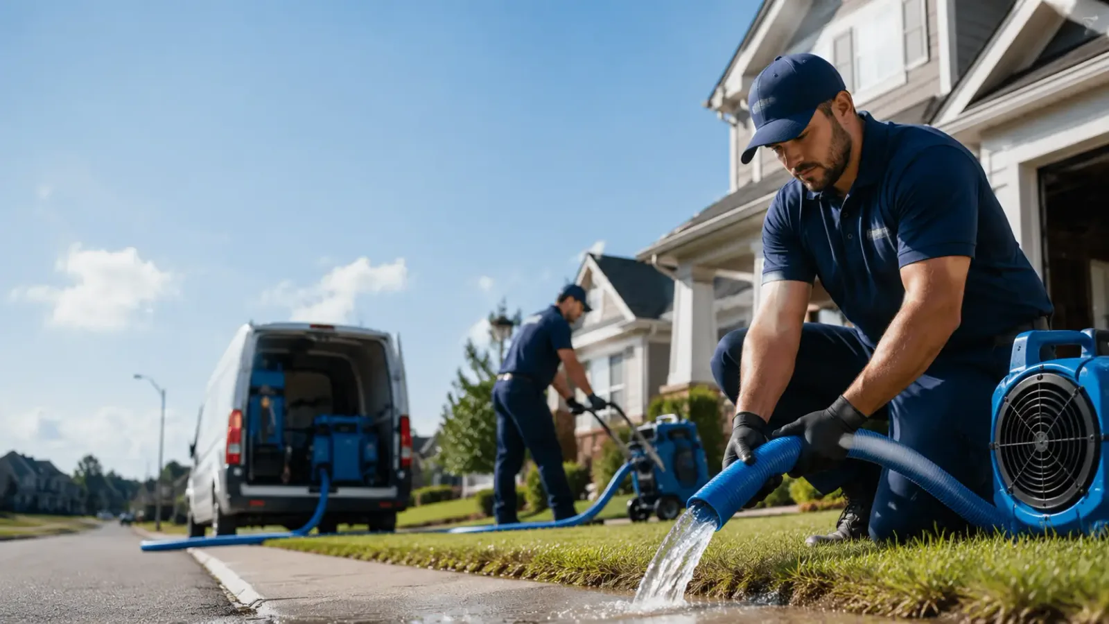 Flood Damage Restoration in Claremont, IL